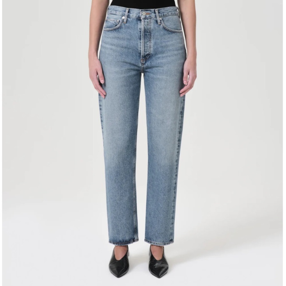 AGOLDE 90'S PINCH WAIST HIGH RISE STRAIGHT
IN NAVIGATE